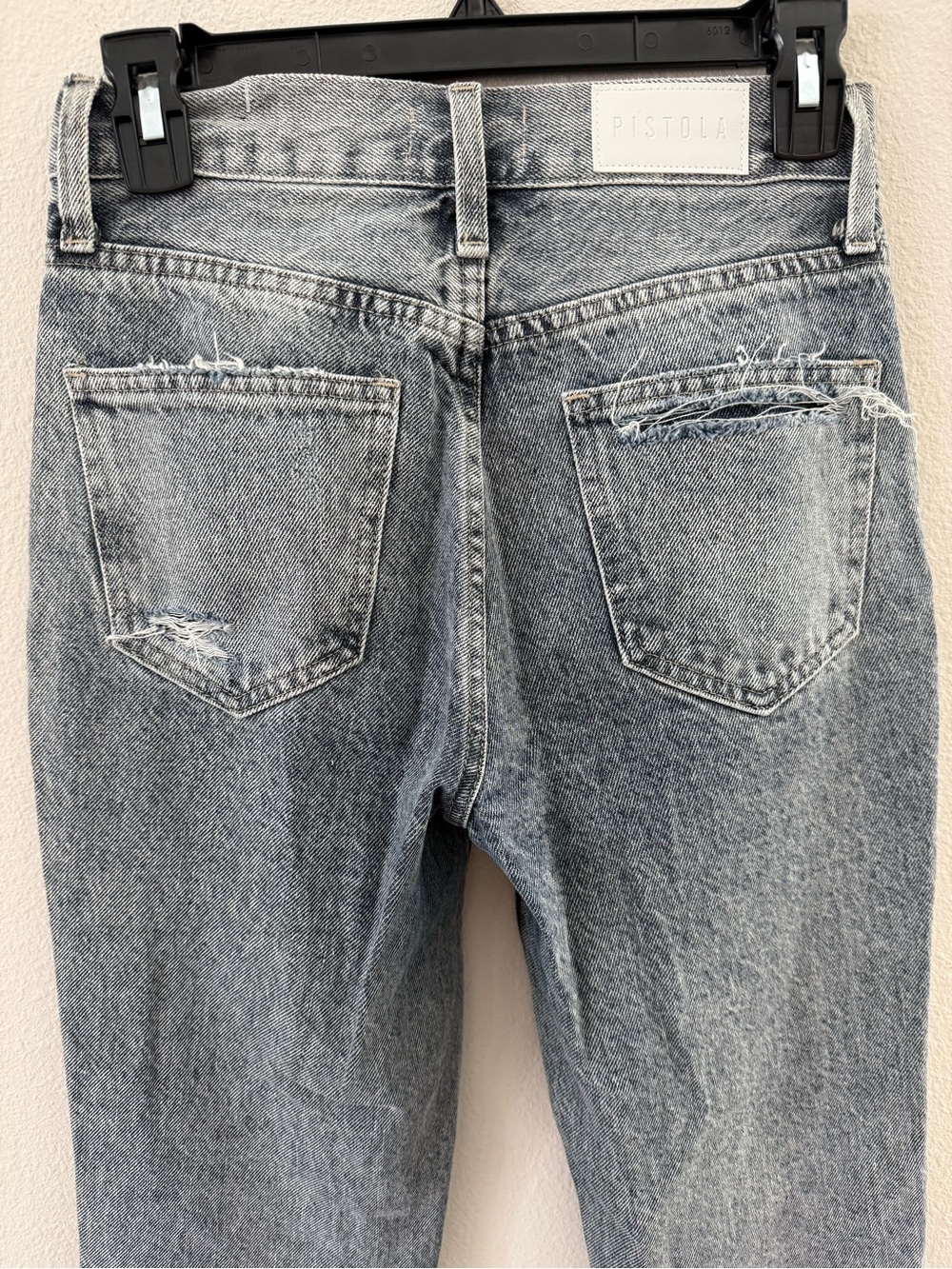 Pistola High-Rise Distressed Jeans 24 - Picture 6 of 8